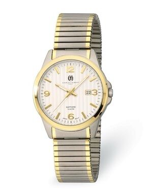 Charles-Hubert Paris Men’s Titanium Expansion Watch